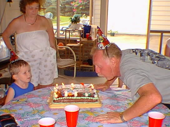 Alec, Grandma and Grandpa